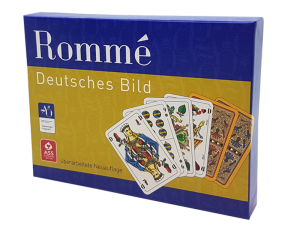 Rommé-Blatt mit deutschem Bild, limitierte Neuauflage 2019, Edition