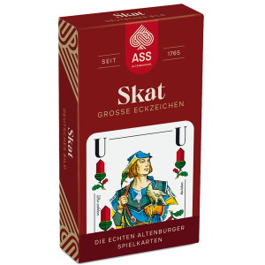 Skat, deutsches Bild große Eckzeichen