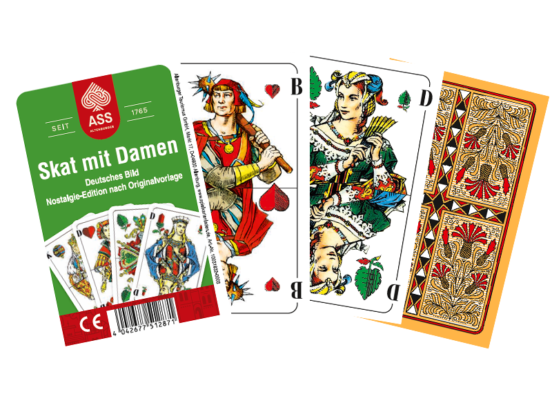 Skat mit Damen