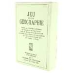 "Jeu de la Geographie" - antiquarisches Kartenspiel aus Italien, 1986, limitierte Auflage