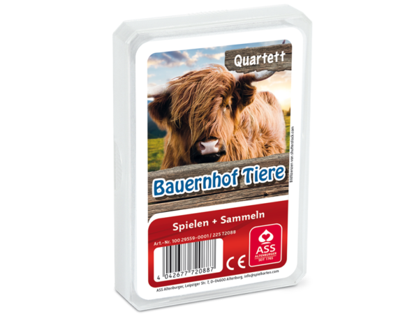 Quartett Bauernhof Tiere