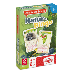 Natur-Bingo aus der Reihe Abenteuer Schule: Ein Lernquartett zum Thema Natur, für Kinder ab 6 Jahren