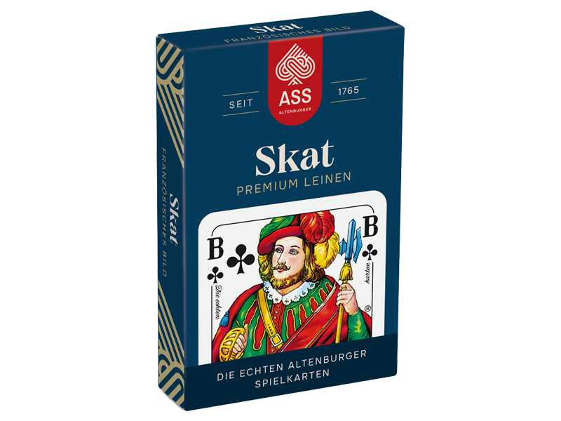 Skat Leinen französisches Bild