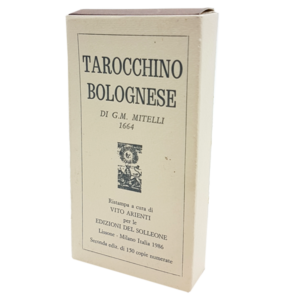 Tarocchino Bolognese - antiquarisches Spiel aus Italien, 1986