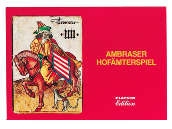Ambraser Hofämterspiel - Faksimile von 1976 nach dem Original aus der Ambraser Sammlung des Kunsthistorischen Museums in Wien, gespielt um ca. 1450, limitierte und nummerierte Auflage (1.000 Stück)