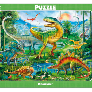 Rahmenpuzzle Dinosaurier