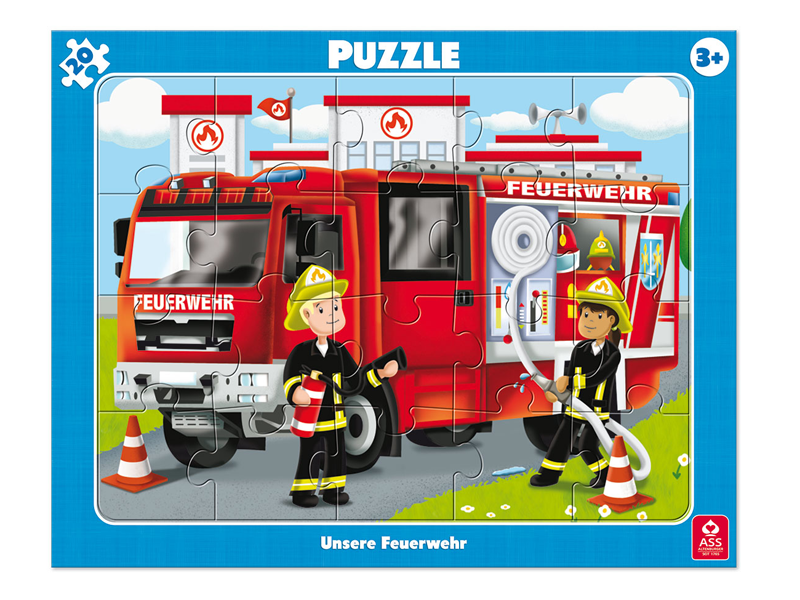 Rahmenpuzzle unsere Feuerwehr