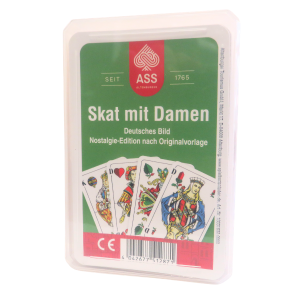 Skat, mit Damen deutsches Bild