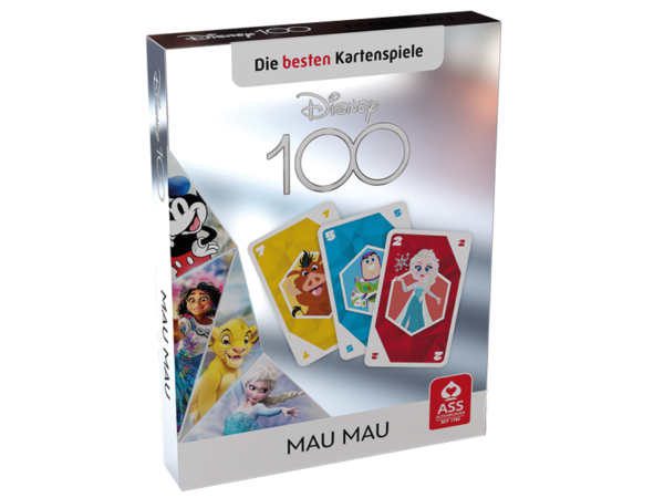 Disney 100 Mau Mau mit vielen alten und neuen Disney Figuren - kindgerecht gestaltet