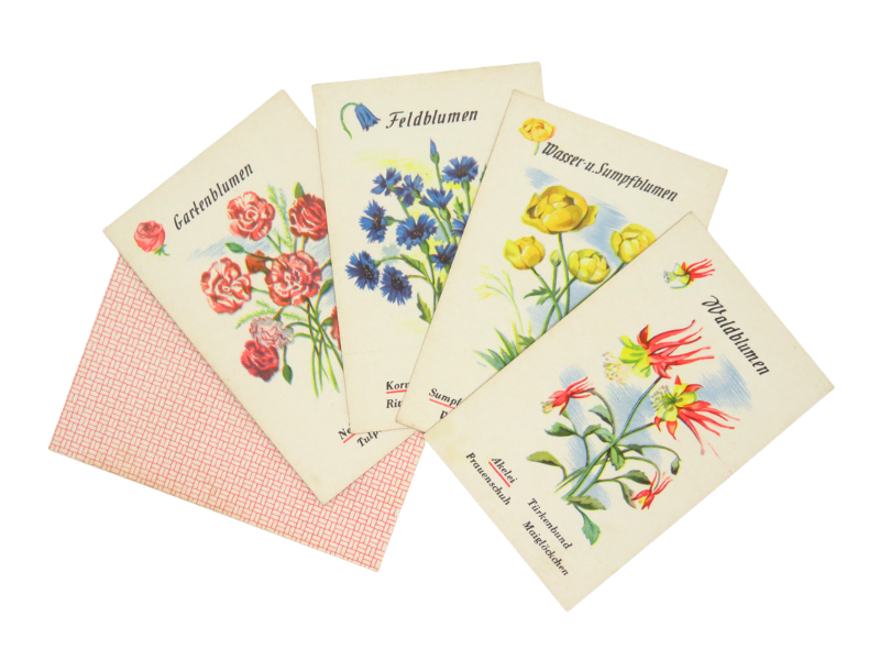 Blumenquartett - unbekannter Hersteller – Bild 4