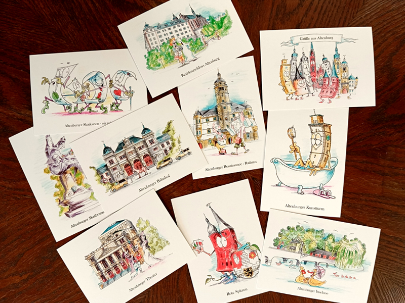 Postkarten Bundle Altenburg Torsten Kahle