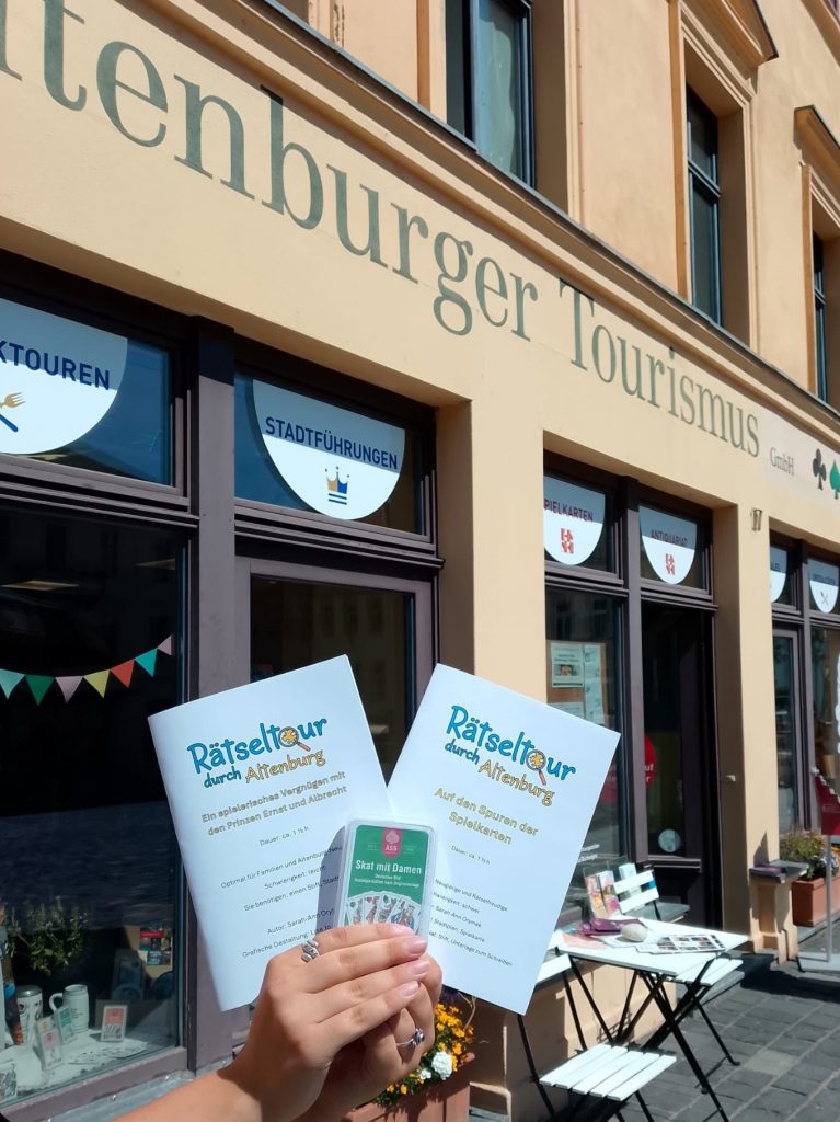 Rätseltour durch Altenburg - Erhältlich in der Altenburger Tourismus GmbH